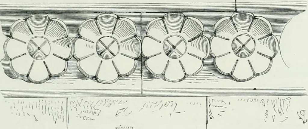 An illustration from Dictionnaire raisonné de l'architecture française du XIe au XVIe siècle, 1875, leaf 116