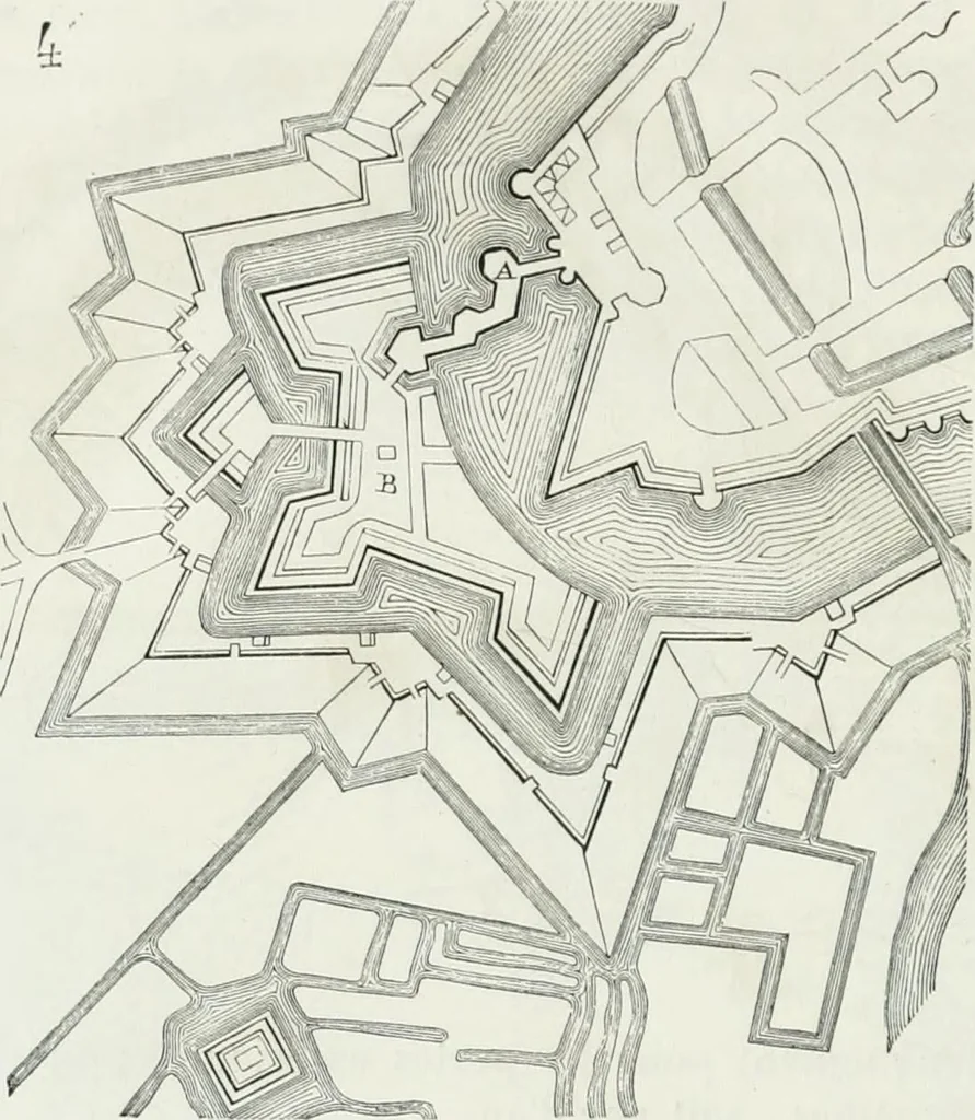 An illustration from Dictionnaire raisonné de l'architecture française du XIe au XVIe siècle, 1875, leaf 125