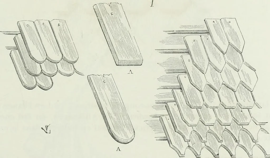 An illustration from Dictionnaire raisonné de l'architecture française du XIe au XVIe siècle, 1875, leaf 126