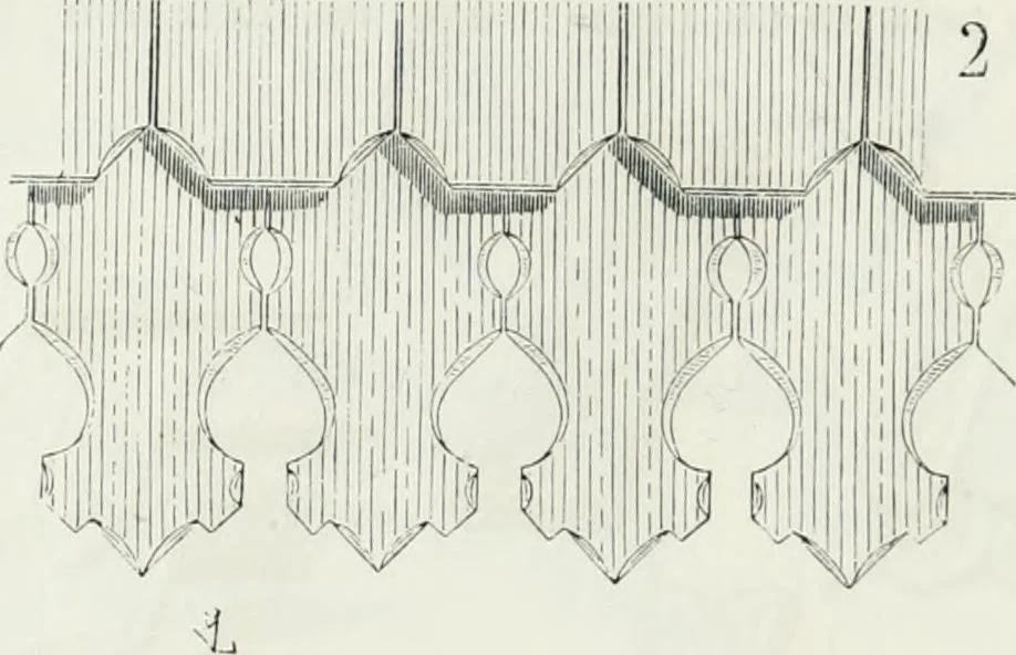 An illustration from Dictionnaire raisonné de l'architecture française du XIe au XVIe siècle, 1875, leaf 127