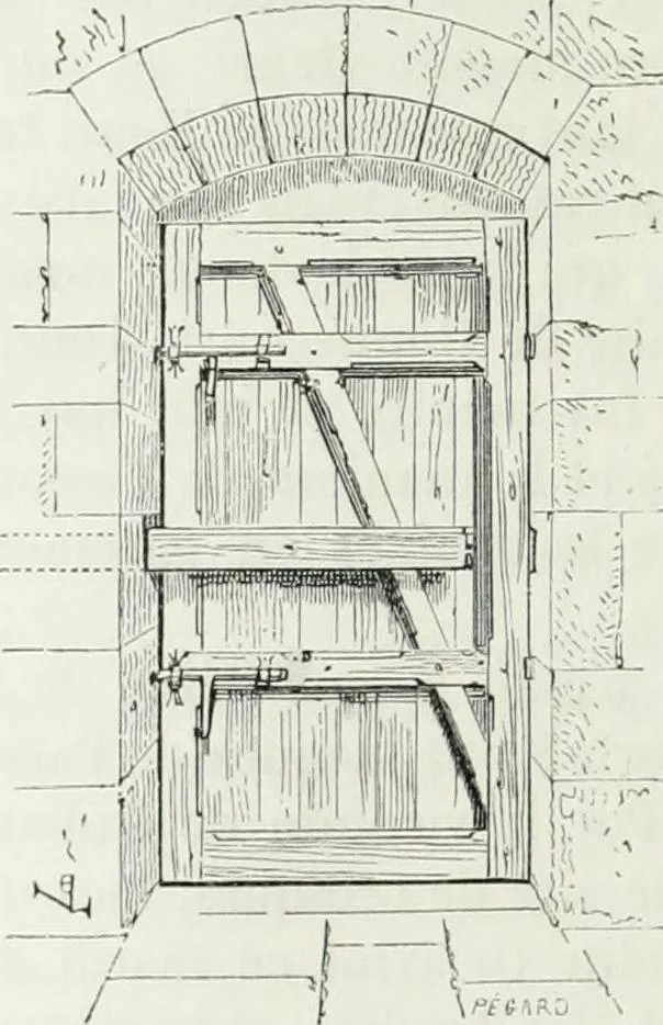 An illustration from Dictionnaire raisonné de l'architecture française du XIe au XVIe siècle, 1875, leaf 131