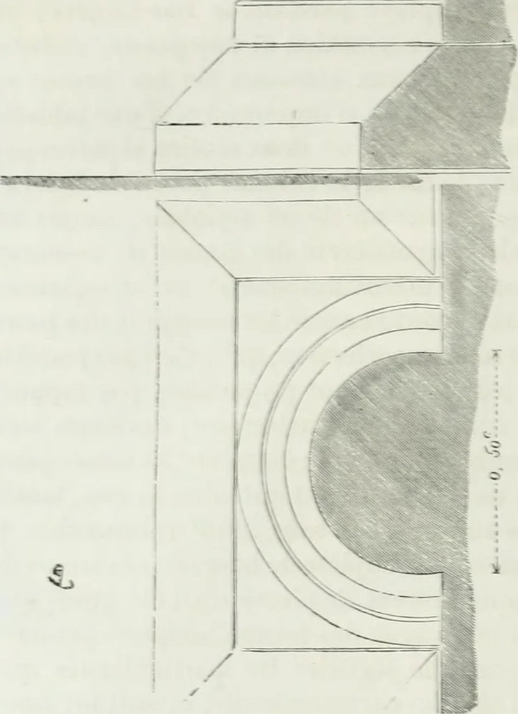 An illustration from Dictionnaire raisonné de l'architecture française du XIe au XVIe siècle, 1875, leaf 135