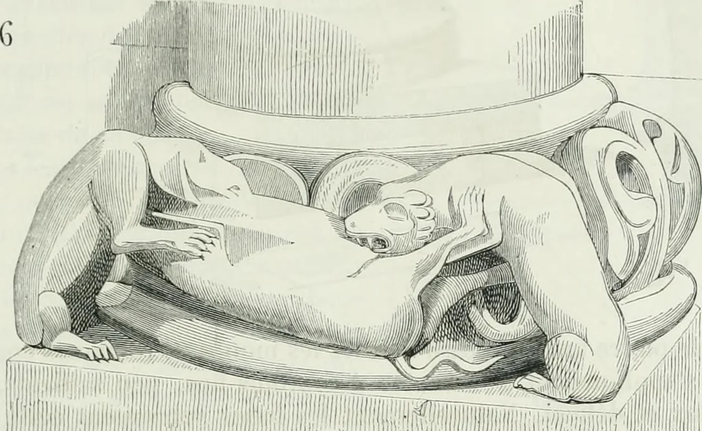 An illustration from Dictionnaire raisonné de l'architecture française du XIe au XVIe siècle, 1875, leaf 138