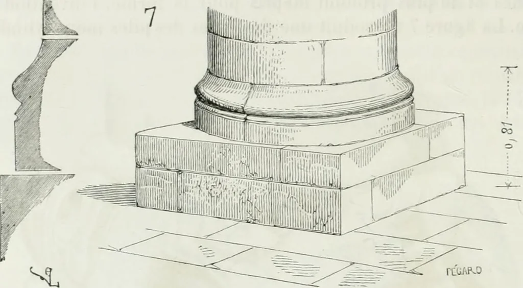 An illustration from Dictionnaire raisonné de l'architecture française du XIe au XVIe siècle, 1875, leaf 139
