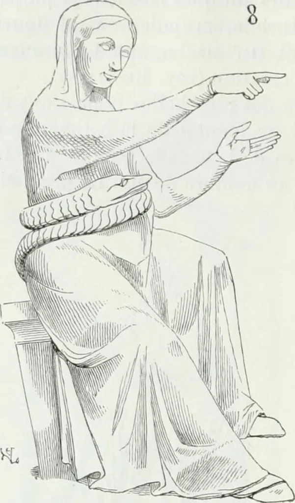 An illustration from Dictionnaire raisonné de l'architecture française du XIe au XVIe siècle, 1875, leaf 15