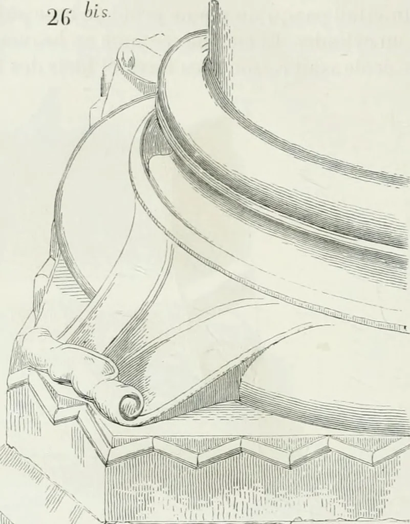 An illustration from Dictionnaire raisonné de l'architecture française du XIe au XVIe siècle, 1875, leaf 153