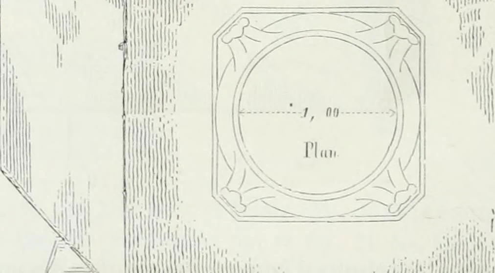 An illustration from Dictionnaire raisonné de l'architecture française du XIe au XVIe siècle, 1875, leaf 153