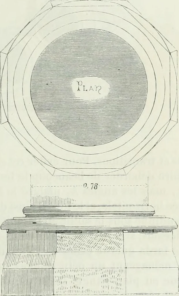 An illustration from Dictionnaire raisonné de l'architecture française du XIe au XVIe siècle, 1875, leaf 156
