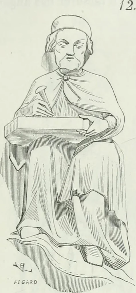 An illustration from Dictionnaire raisonné de l'architecture française du XIe au XVIe siècle, 1875, leaf 16