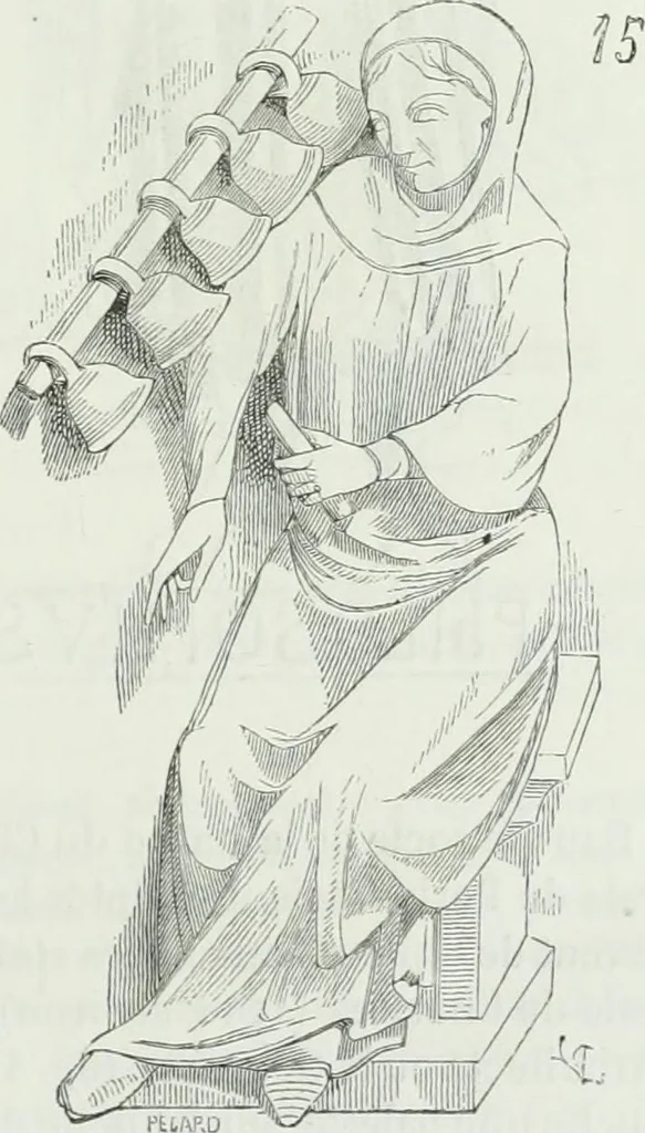 An illustration from Dictionnaire raisonné de l'architecture française du XIe au XVIe siècle, 1875, leaf 16