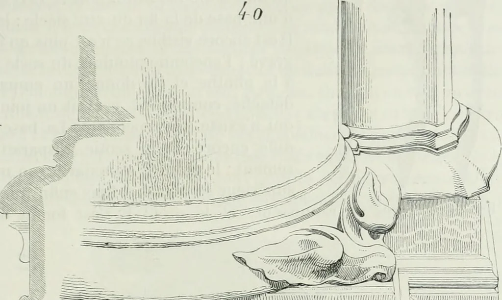 An illustration from Dictionnaire raisonné de l'architecture française du XIe au XVIe siècle, 1875, leaf 168