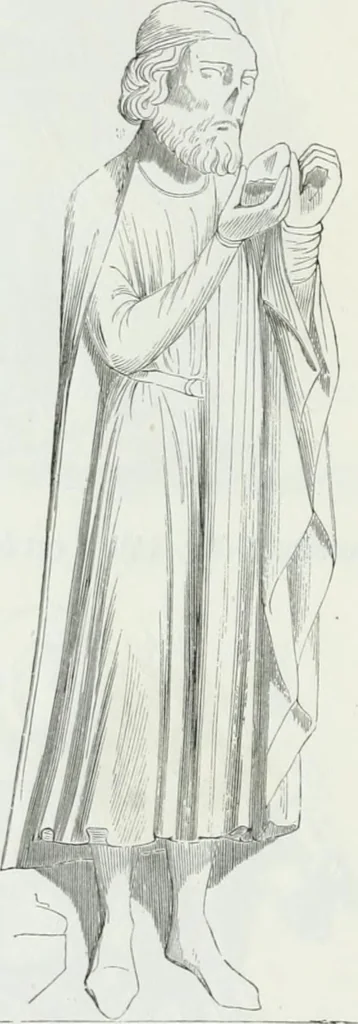 An illustration from Dictionnaire raisonné de l'architecture française du XIe au XVIe siècle, 1875, leaf 17