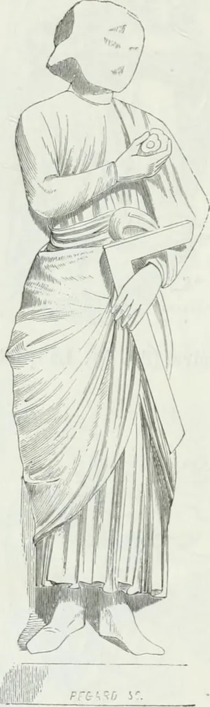 An illustration from Dictionnaire raisonné de l'architecture française du XIe au XVIe siècle, 1875, leaf 17