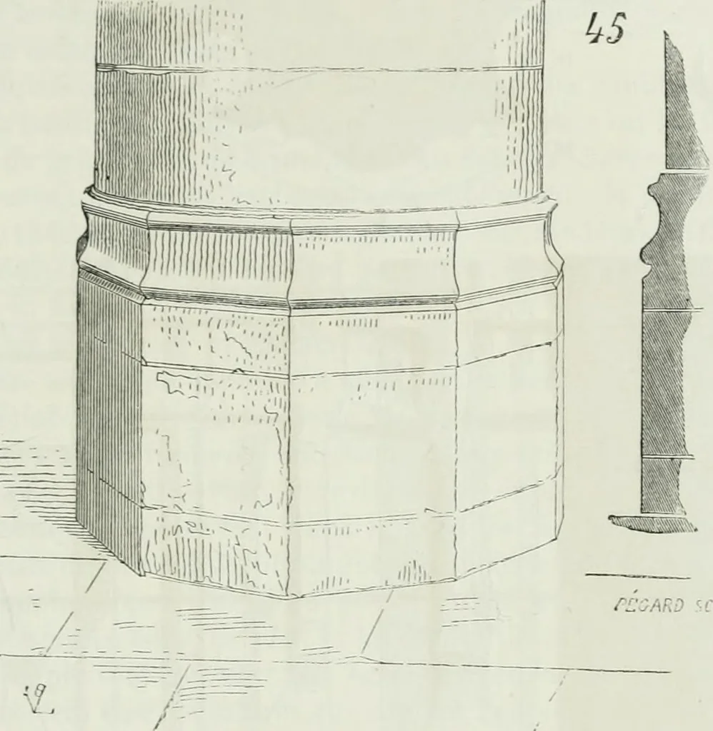 An illustration from Dictionnaire raisonné de l'architecture française du XIe au XVIe siècle, 1875, leaf 172