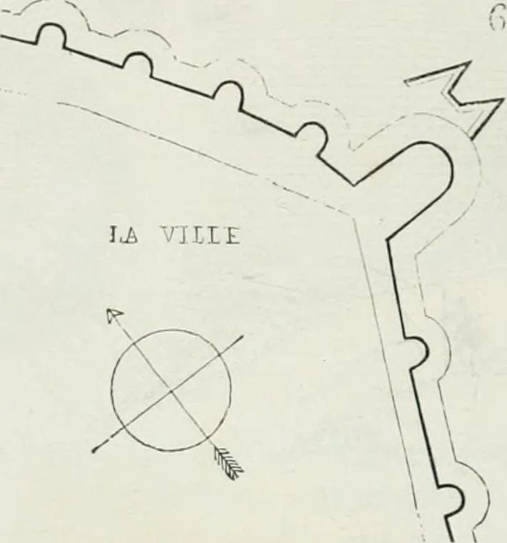 An illustration from Dictionnaire raisonné de l'architecture française du XIe au XVIe siècle, 1875, leaf 189