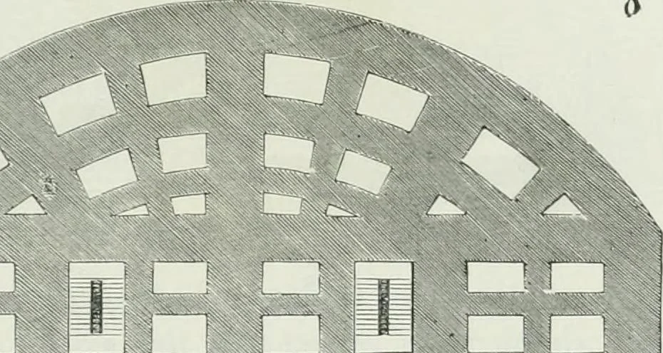 An illustration from Dictionnaire raisonné de l'architecture française du XIe au XVIe siècle, 1875, leaf 190