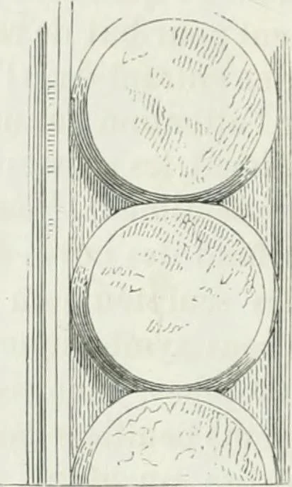 An illustration from Dictionnaire raisonné de l'architecture française du XIe au XVIe siècle, 1875, leaf 213