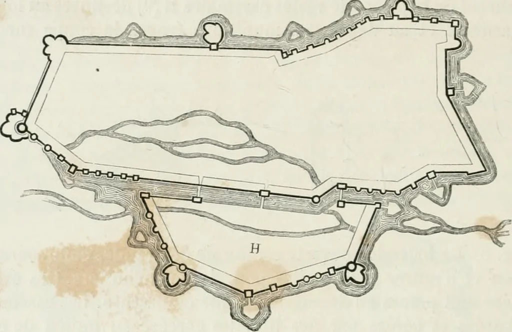 An illustration from Dictionnaire raisonné de l'architecture française du XIe au XVIe siècle, 1875, leaf 237