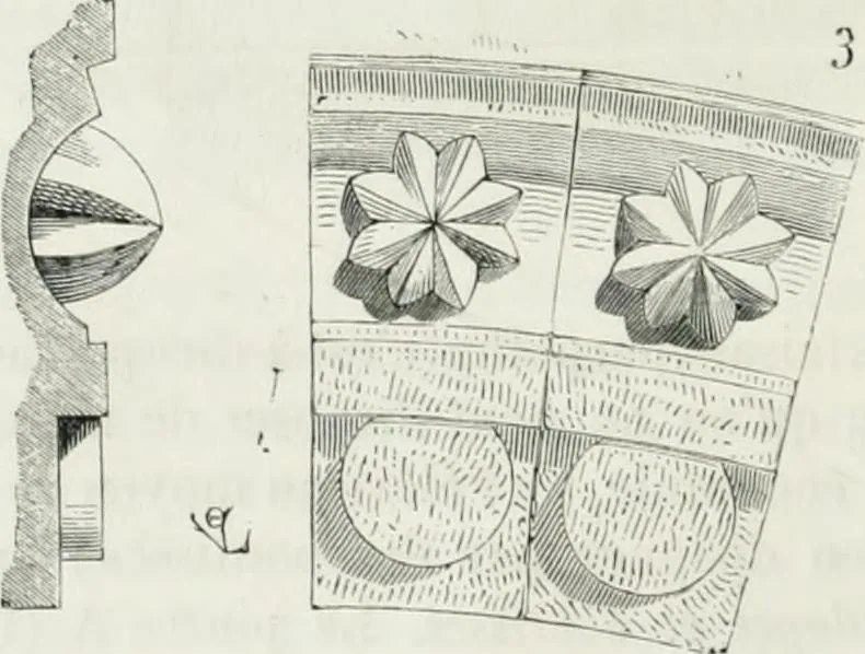 An illustration from Dictionnaire raisonné de l'architecture française du XIe au XVIe siècle, 1875, leaf 251
