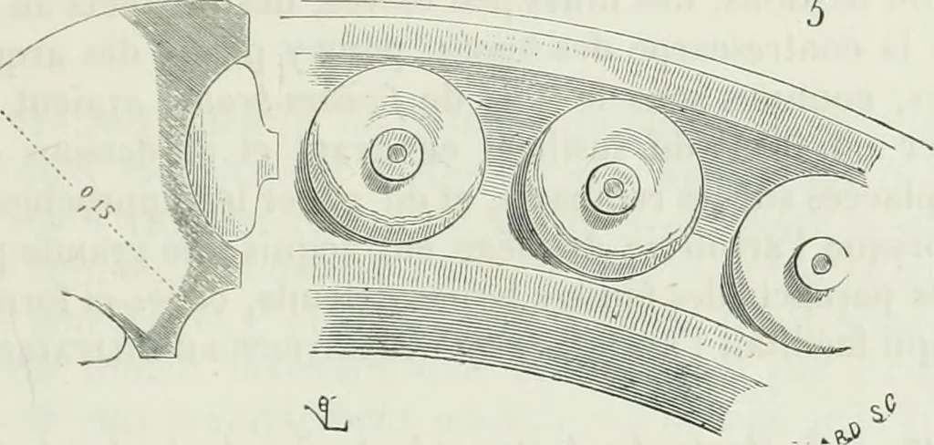 An illustration from Dictionnaire raisonné de l'architecture française du XIe au XVIe siècle, 1875, leaf 252