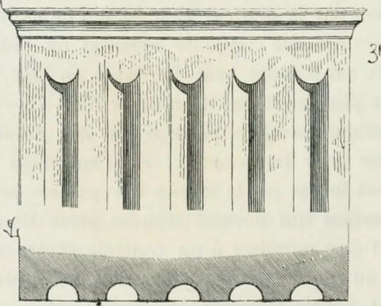 An illustration from Dictionnaire raisonné de l'architecture française du XIe au XVIe siècle, 1875, leaf 267