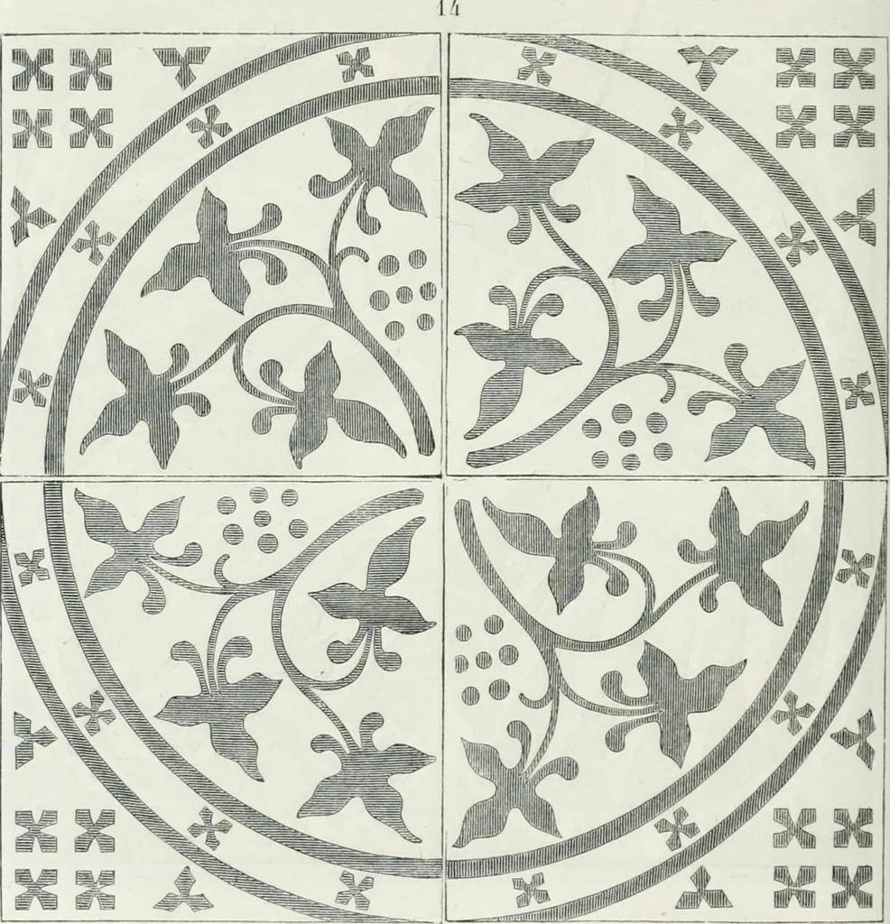 An illustration from Dictionnaire raisonné de l'architecture française du XIe au XVIe siècle, 1875, leaf 283