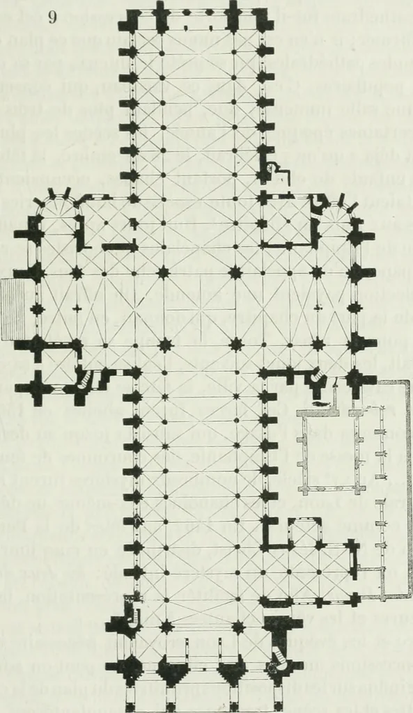 An illustration from Dictionnaire raisonné de l'architecture française du XIe au XVIe siècle, 1875, leaf 314
