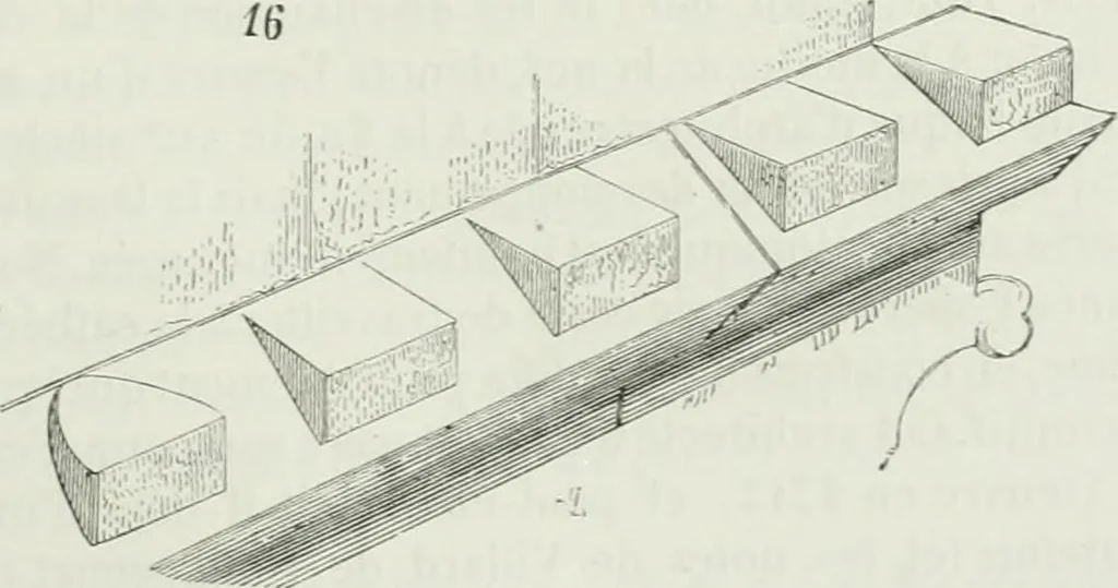 An illustration from Dictionnaire raisonné de l'architecture française du XIe au XVIe siècle, 1875, leaf 328