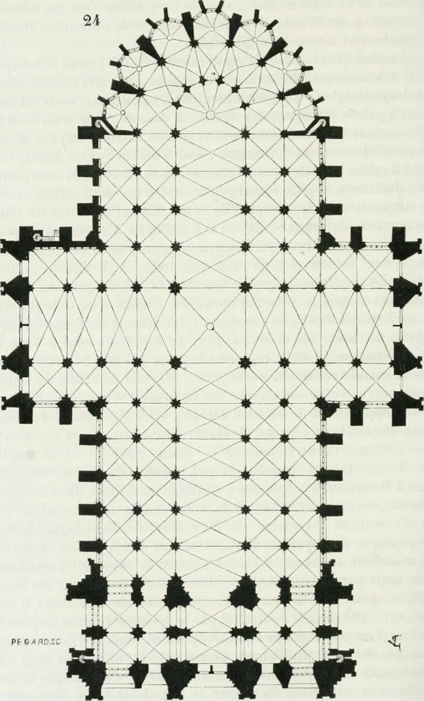 An illustration from Dictionnaire raisonné de l'architecture française du XIe au XVIe siècle, 1875, leaf 347