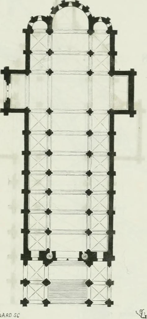 An illustration from Dictionnaire raisonné de l'architecture française du XIe au XVIe siècle, 1875, leaf 354