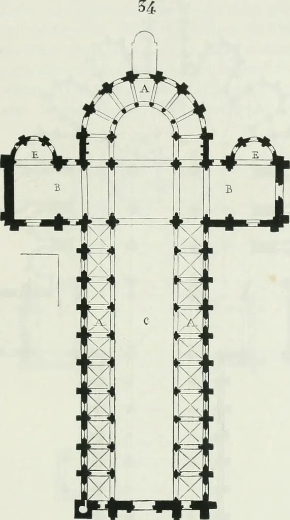 An illustration from Dictionnaire raisonné de l'architecture française du XIe au XVIe siècle, 1875, leaf 364