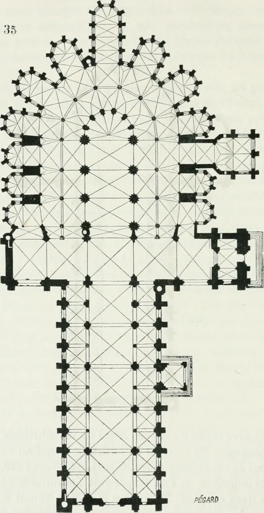An illustration from Dictionnaire raisonné de l'architecture française du XIe au XVIe siècle, 1875, leaf 365