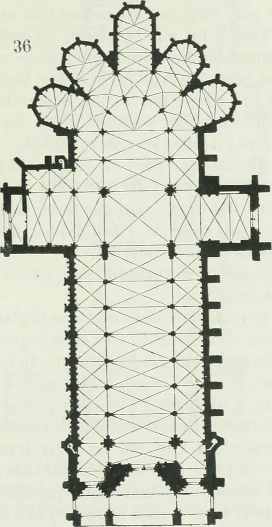 An illustration from Dictionnaire raisonné de l'architecture française du XIe au XVIe siècle, 1875, leaf 366