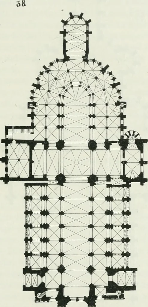 An illustration from Dictionnaire raisonné de l'architecture française du XIe au XVIe siècle, 1875, leaf 370