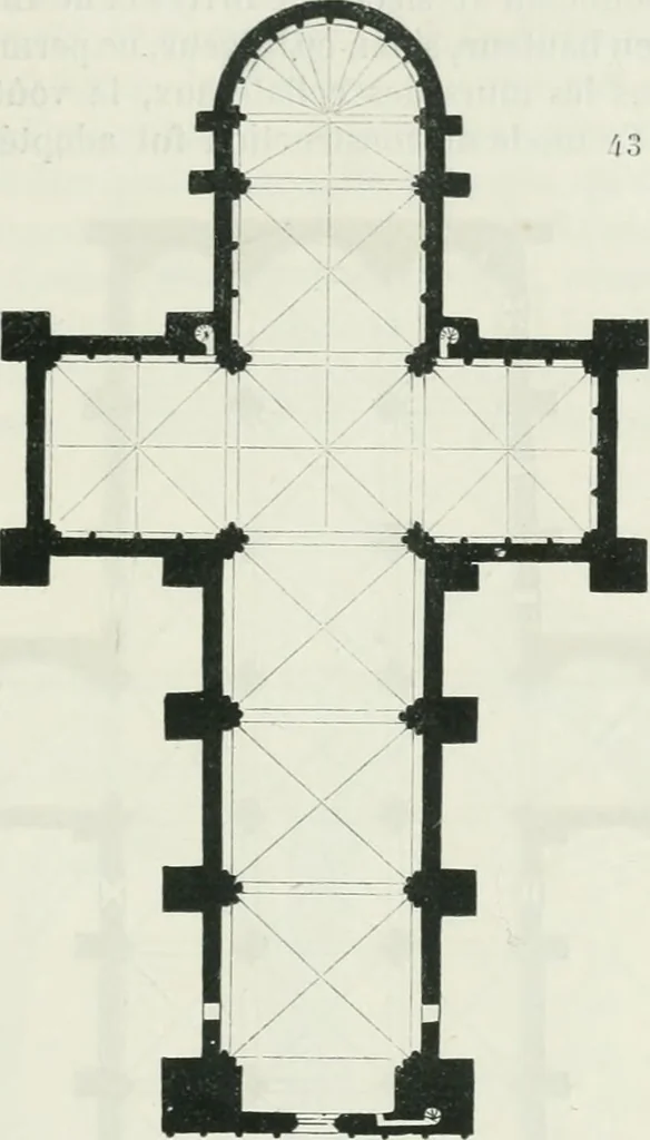An illustration from Dictionnaire raisonné de l'architecture française du XIe au XVIe siècle, 1875, leaf 378