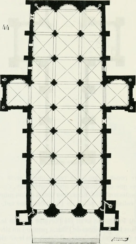 An illustration from Dictionnaire raisonné de l'architecture française du XIe au XVIe siècle, 1875, leaf 379