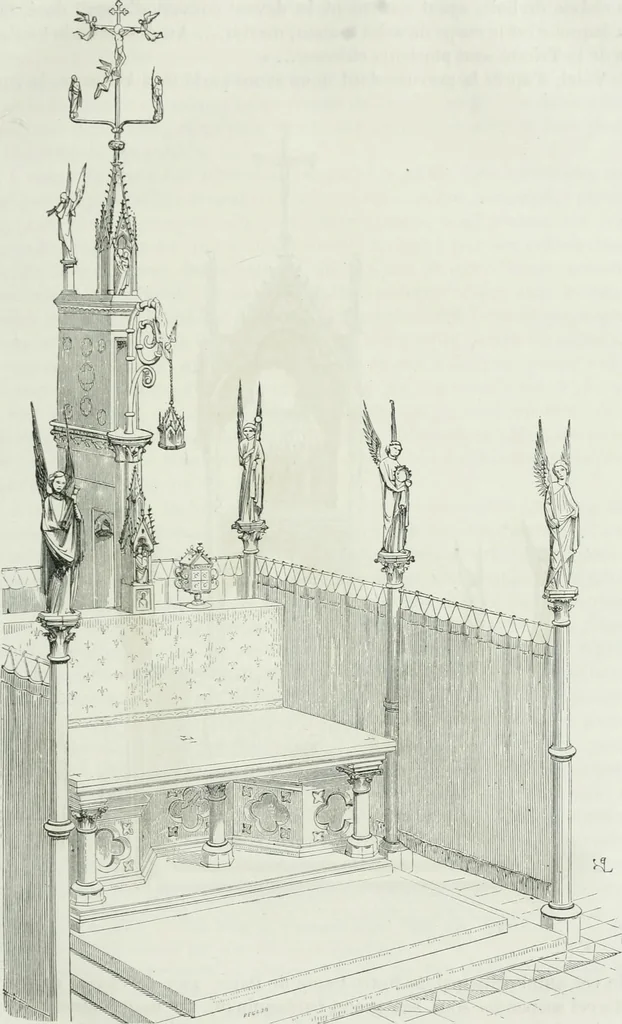 An illustration from Dictionnaire raisonné de l'architecture française du XIe au XVIe siècle, 1875, leaf 38