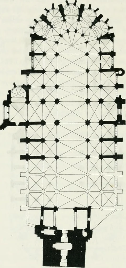 An illustration from Dictionnaire raisonné de l'architecture française du XIe au XVIe siècle, 1875, leaf 383
