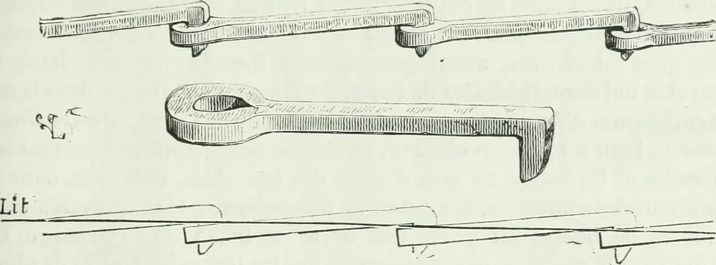 An illustration from Dictionnaire raisonné de l'architecture française du XIe au XVIe siècle, 1875, leaf 410
