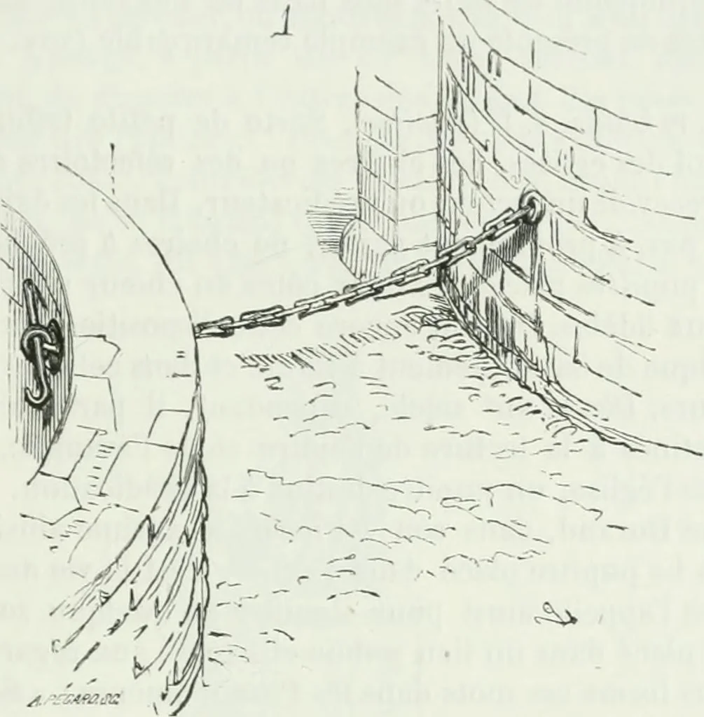 An illustration from Dictionnaire raisonné de l'architecture française du XIe au XVIe siècle, 1875, leaf 414