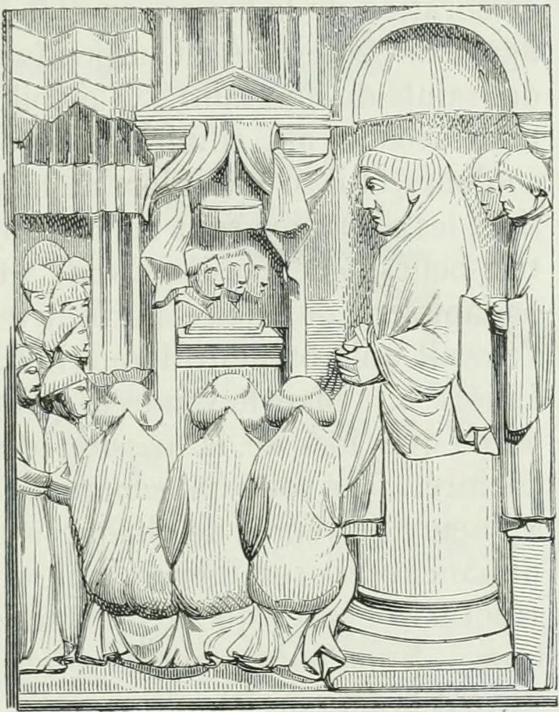 An illustration from Dictionnaire raisonné de l'architecture française du XIe au XVIe siècle, 1875, leaf 42
