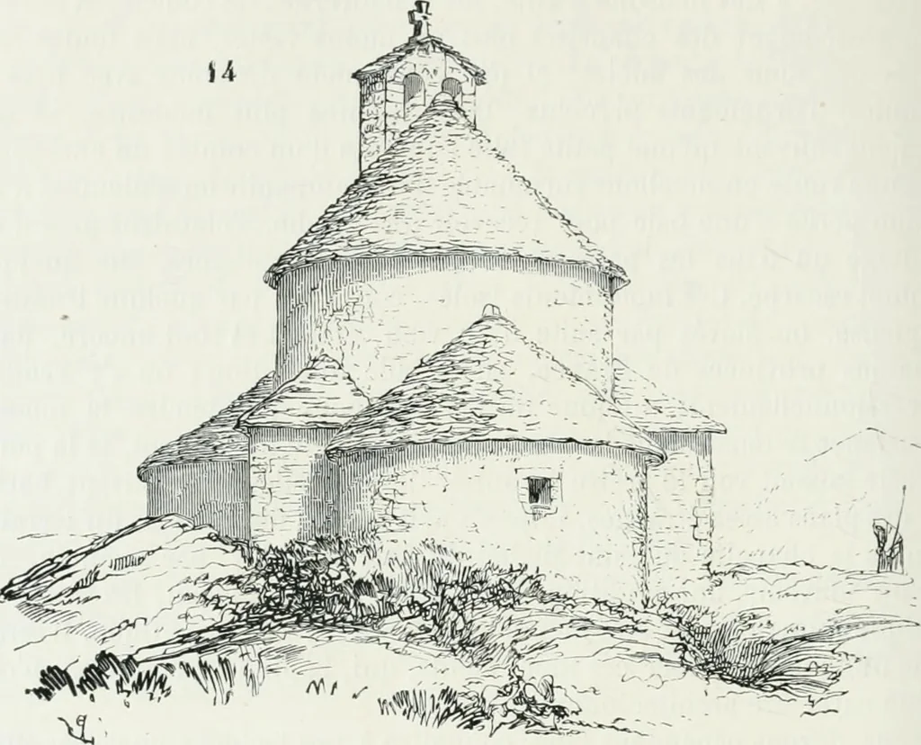 An illustration from Dictionnaire raisonné de l'architecture française du XIe au XVIe siècle, 1875, leaf 453