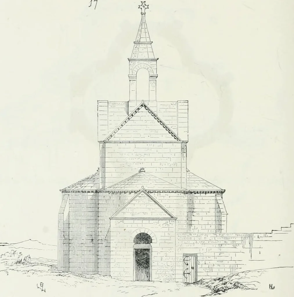 An illustration from Dictionnaire raisonné de l'architecture française du XIe au XVIe siècle, 1875, leaf 455