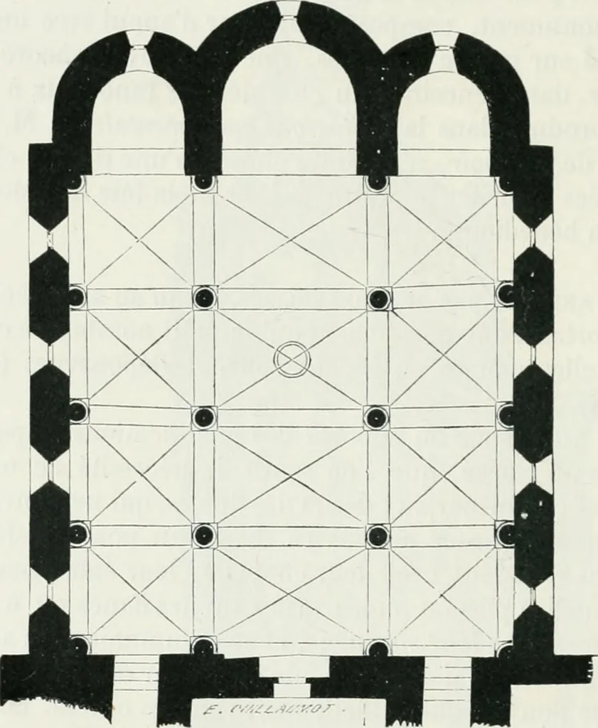 An illustration from Dictionnaire raisonné de l'architecture française du XIe au XVIe siècle, 1875, leaf 461
