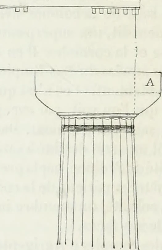 An illustration from Dictionnaire raisonné de l'architecture française du XIe au XVIe siècle, 1875, leaf 491