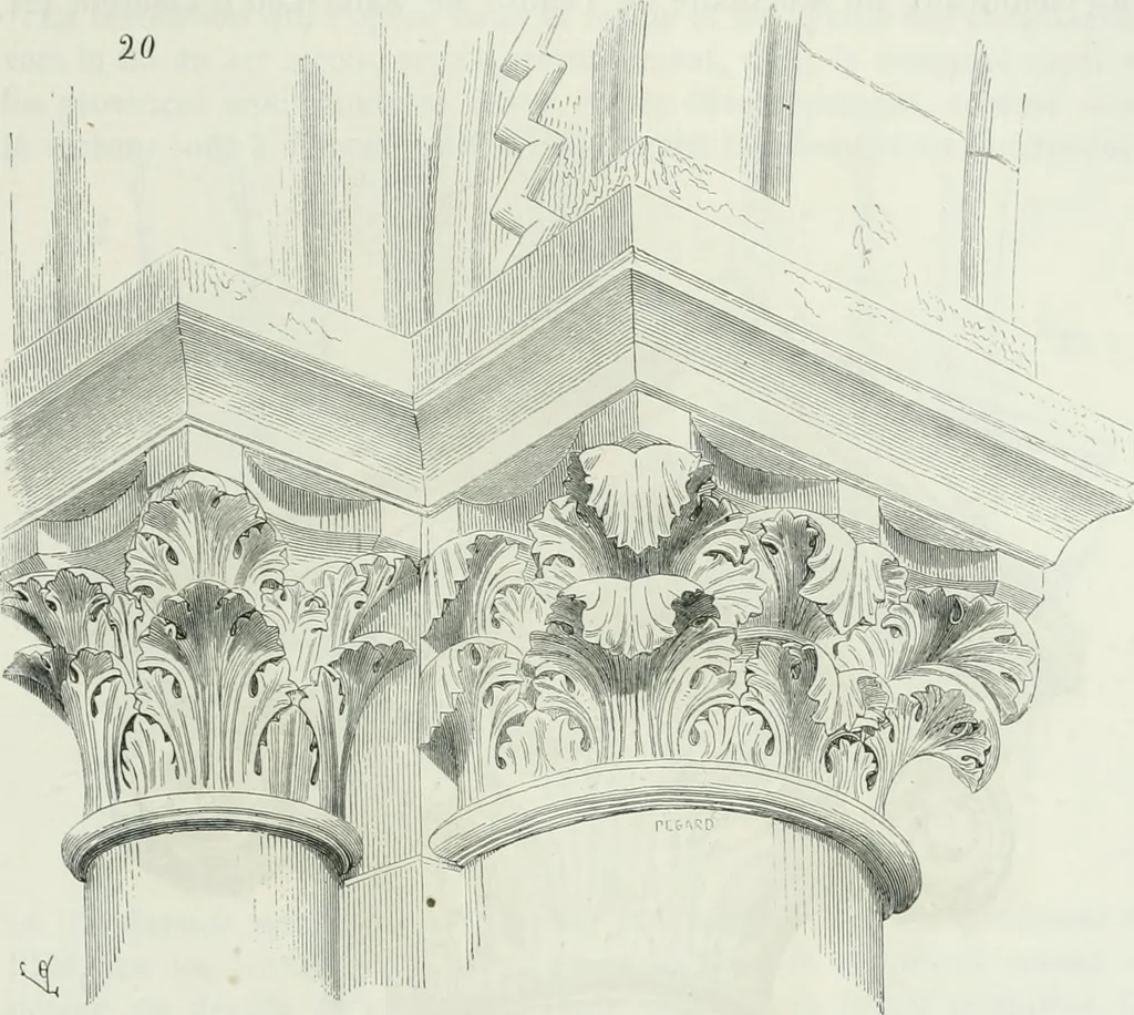 An illustration from Dictionnaire raisonné de l'architecture française du XIe au XVIe siècle, 1875, leaf 512