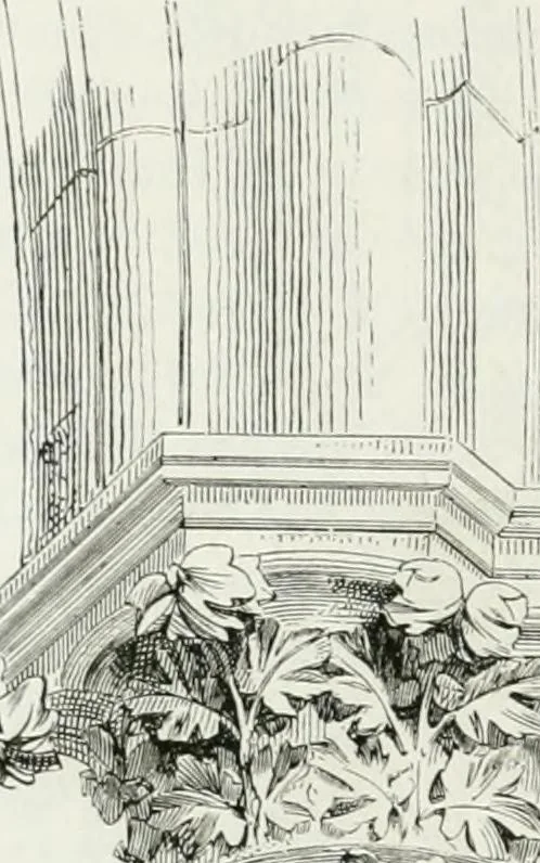 An illustration from Dictionnaire raisonné de l'architecture française du XIe au XVIe siècle, 1875, leaf 527