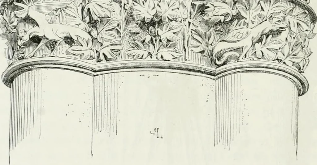 An illustration from Dictionnaire raisonné de l'architecture française du XIe au XVIe siècle, 1875, leaf 527