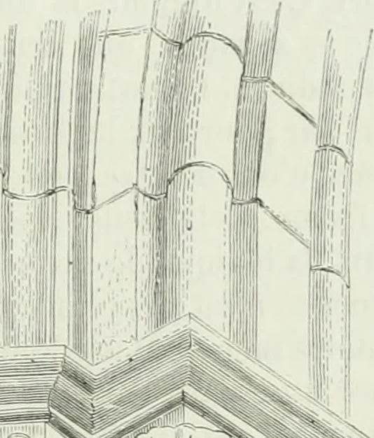 An illustration from Dictionnaire raisonné de l'architecture française du XIe au XVIe siècle, 1875, leaf 530