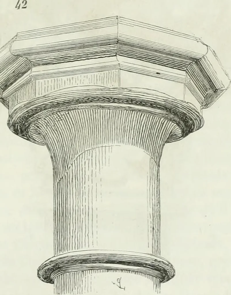 An illustration from Dictionnaire raisonné de l'architecture française du XIe au XVIe siècle, 1875, leaf 536
